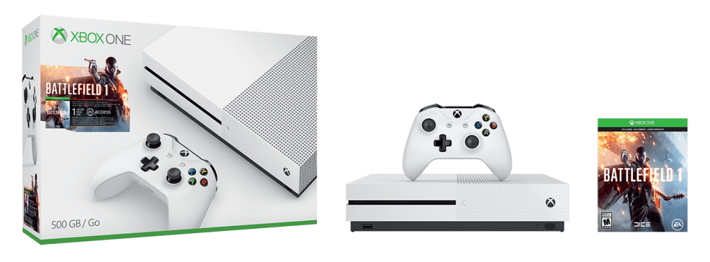 Xbox One S Battlefield 1 Bundle 500GB