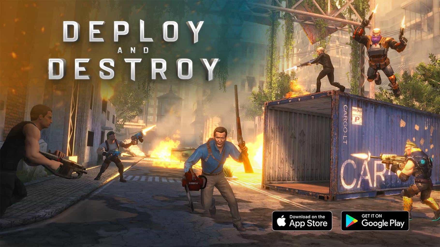 ลองมั๊ย Deploy and Destroy เกมยิงวัดฝีมือมันส์ๆ ดึงดาราดังมาครอสโอเวอร์เพียบ ลองมั๊ย Deploy And Destroy เกมยิงวัดฝีมือมันส์ๆ ดึงดาราดังมาครอสโอเวอร์เพียบ
