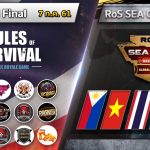 ROS เกมเอาชีวิตรอดคนสุดท้ายตัวพ่อ จัดแข่ง eSports 2 วัน ชิง 2 ล้าน!