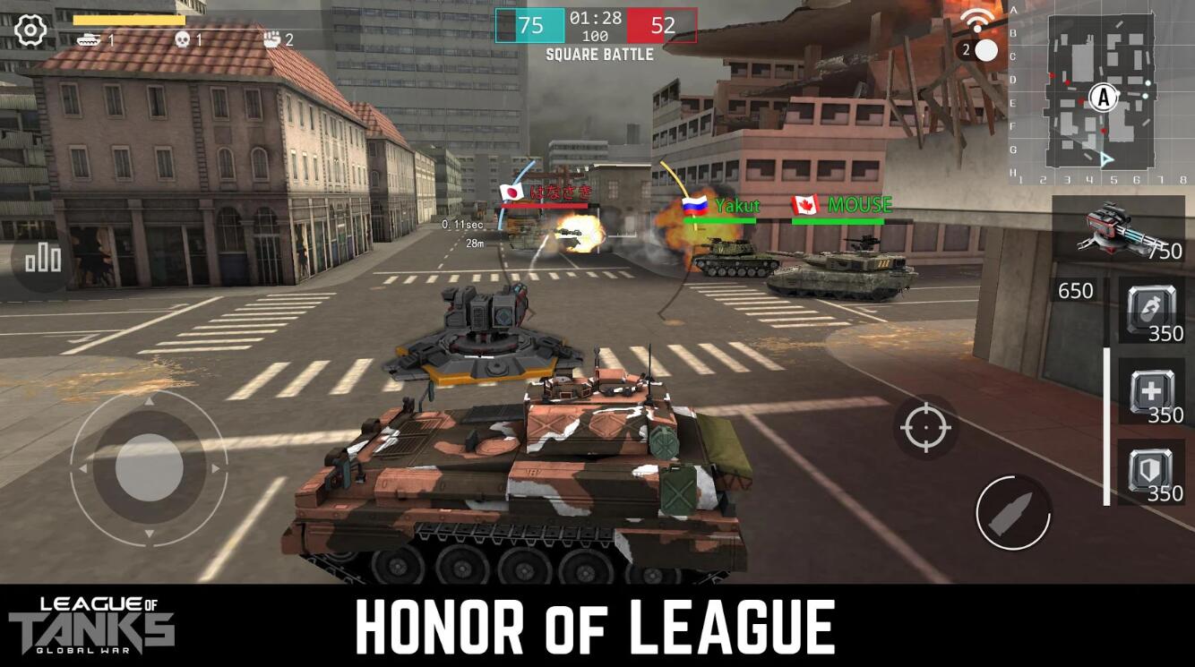 League of Tanks เกมยิงรถถังสุดมันส์ บุกสมรภูมิ Android ไทยแล้ว
