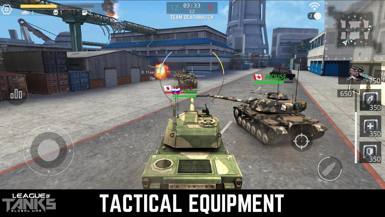League of Tanks เกมยิงรถถังสุดมันส์ บุกสมรภูมิ Android ไทยแล้ว